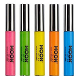 Moon Glow - Blacklight Neon Eye Liner 0.34oz Juego De 5 