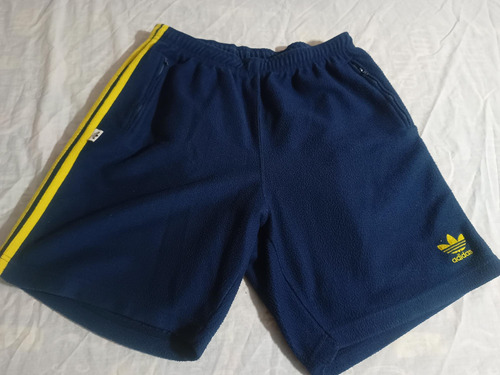 Pantalon Corto adidas Azul Y Amarillo