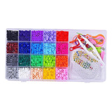 Bricolaje Pixel Art Bead Perler Beads Con Caja 20 Colores 20