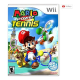 Mario Power Tennis Seminovo  Wii