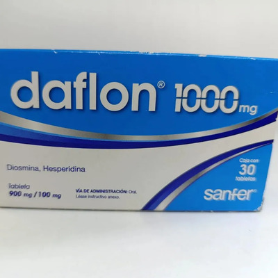 Daflon 1000mg Caja Con 30 Tabletas Sanfer | Envío gratis