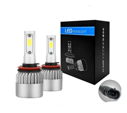 Kit Led 2pz S2 H7 H11 9005 9006 76w Auto Xenon Hiperled 