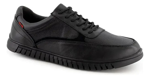 Zapato Oxford Andrea Men Color Negro Modelo 3811320 En Piel