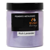 Pigmento Metalizado Lavanda Decoart Para Resina Epoxi 50g