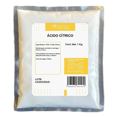 Acido Citrico 10 Kilogramos Acidulante Natural