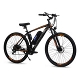 Bicicleta Elétrica Machine New Liberty 350w Preto Laranja