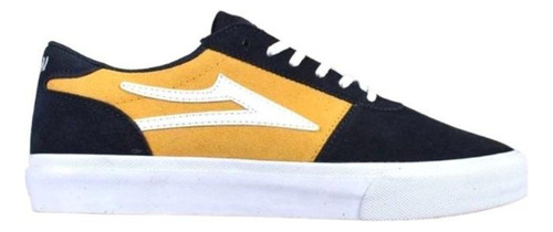 Tenis Skate Lakai Manchester Black/yellow/white