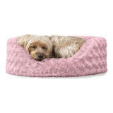 Cama Para Perros Furhaven - Cama Redonda Ovalada Cuddler Ult