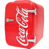 Mini Refrigerador Retro Cola Para Dormitorio Automovil Escri