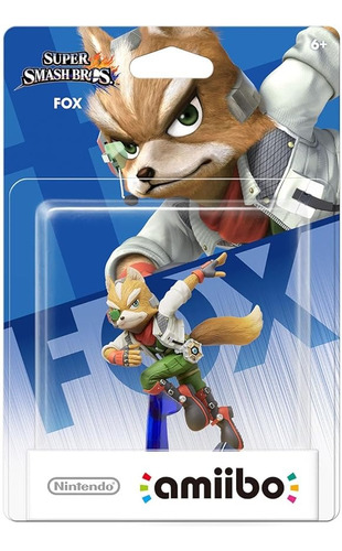 Amiibo Fox Star Fox Smb Nintendo Original