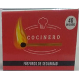 Fosforo Cocinero Pack 100 Cajitas De 40 Fosforos