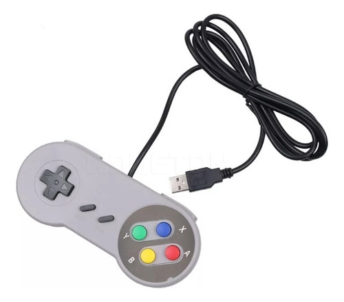 Joystick Estilo Snes Para Pc Usb Plug And Play