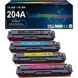 Toners Colores Para Impresora Hp 204a Cf510a Cf511a Cf512a