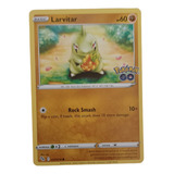 Carta Tcg Pokémon Go Larvitar 37/78 Año 2022