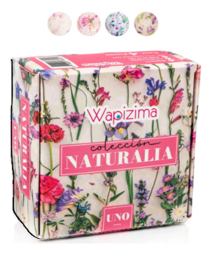Wapizima Naturalia Coleccion 4 Acrilicos Para Uñas Color Naturalia Uno