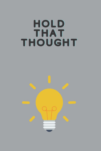 Libro: Hold That Thought: Pocket Notebook