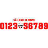 Vetor  Digital  Camisa São Paulo 2023