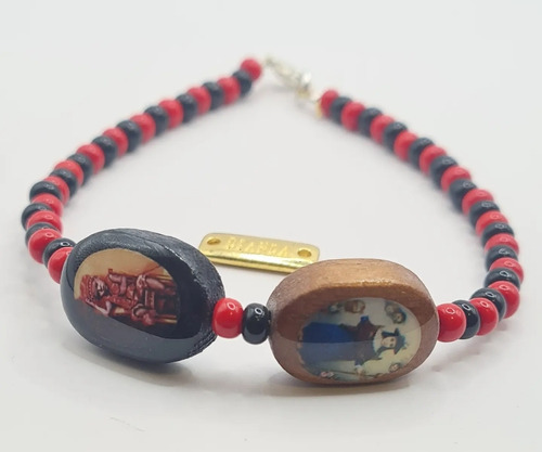 Pulsera Eleggua Y Santo Niño De Atocha Ilde Elegua