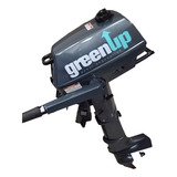 Motor Fuera De Borda Green Up 3.5 Hp Dos Tiempos Powertec