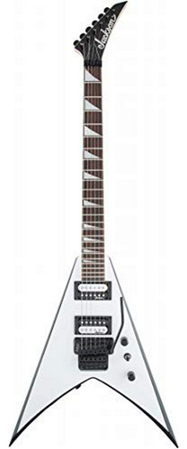 Guitarra Jackson Js Series King V Js32 - Blanco Con Bisel Ne