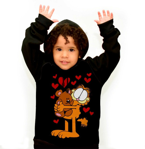 Blusa Moletom Personalizada Filme Desenho Gato Garfield 2