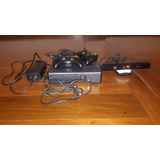 Xbox 360 Slim 4gb Preto Usado Destravado + Kinect + 2 Controles + 39 Jogos