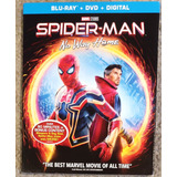 Spider Man No Way Home Blu Ray + Dvd Slipcover Orig Sellada