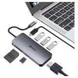 Hub Usb Hdmi Type-c Usb-c 7 Portas Usb 3.0 5 Gbps Adaptador 