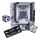 Kit Gamer Placa Mãe X99 White Intel Xeon E5 2650 V4 16gb Coo