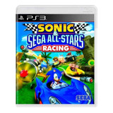 Jogo Sonic Sega All-star Racing Ps3 Novo Original