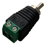 Conector Rca Macho Com Borne Para Dvr/nvr - Intelbras