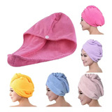 Pack X 3 Gorro Turbante Para Ducha Secador Protector Cabello