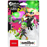 Amiibo Splatoon 2 Inkling Boy Neon Green Nintendo Switch 3ds