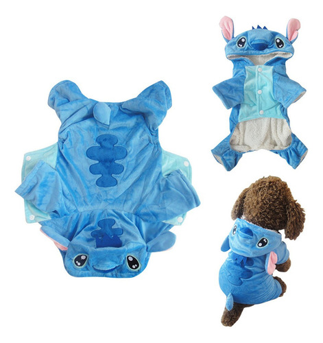 Z Disfraz De Invierno Para Perro Stitch, Ropa Para