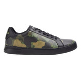 Tenis Coach Clip Low Top De Camuflaje Para Hombre - Original