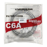Patch Cord Cat6 3,0m Blindado Cinza Furukawa
