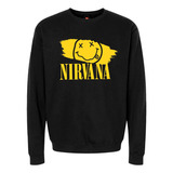 Buzo Estampado Varios Diseños Nirvana Smile