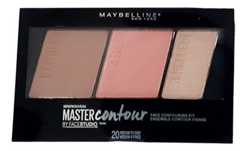 Paleta Maquillaje Master Contour Palette Maybelline Medium