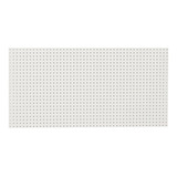 Chapa Perfurada Pegboard Painel Ferramentas Branco 120x61cm