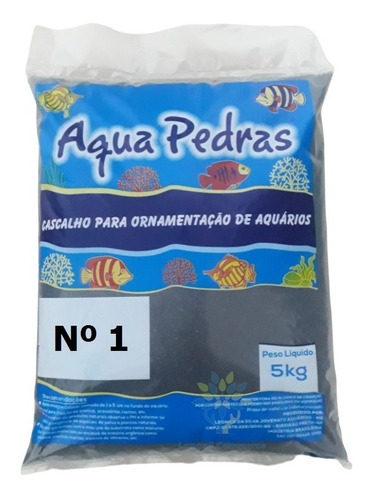 Substrato Basalto Nº1 Para Aquário 5kg