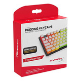 Hyperx Pudding Keycaps - Juego De Teclas Pbt De Doble Dispa.