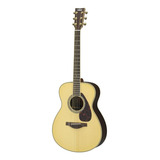 Guitarra Acústica Yamaha Ls6 Are Para Diestros Natural Brillante