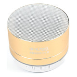 Parlante Bluetooth Hügel Brq002 Portatil 3w Dorado