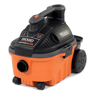 Aspiradora Trineo Ridgid WD4070 15.142L naranja\u002Fnegra127V | Meses sin interés
