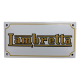 Cartel Decorativo Lambretta Enlozado - A Pedido_exkarg