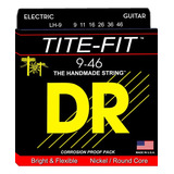 Cuerdas De Guitarra Electrica Dr Tite Fit 09-46