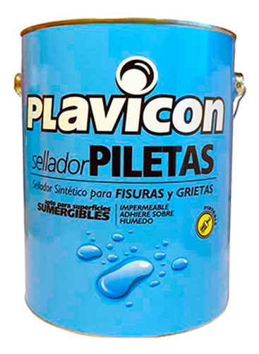 Plavicon Sellador Piletas Sella Grietas Piscinas X 1,25 Kg