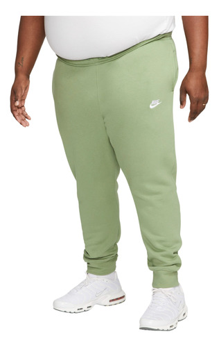 Pantalón Nike Sportswear Club Fleece Hombre Verde