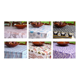 Pack Mayorista 6 Manteles Estampados 180x140