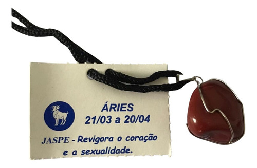 Colar Pedra Natural De Cristais Signos Feminino Escolha